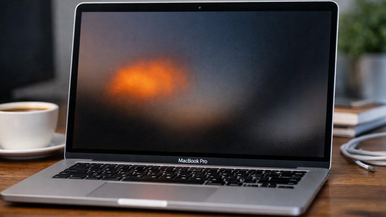 Orange Smudge on Macbook Pro Screen