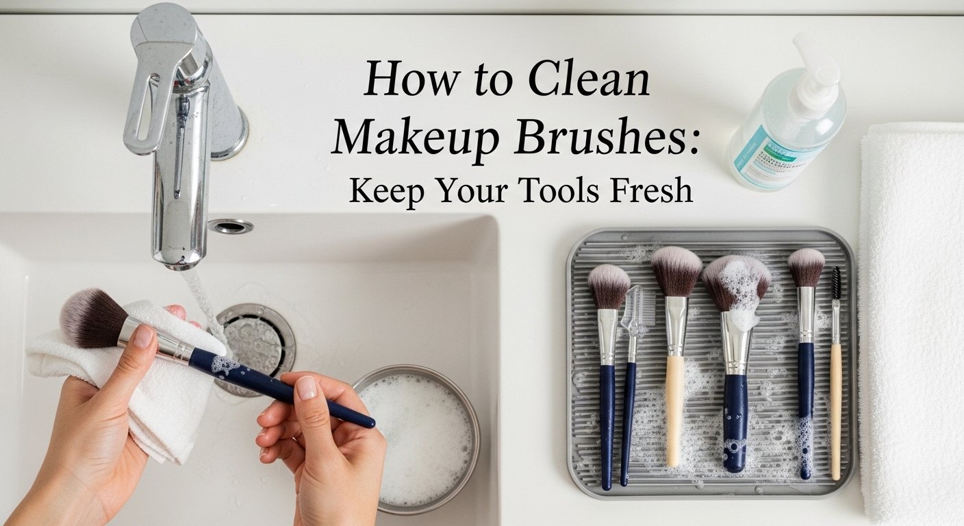 How to Clean Makeup Brushes