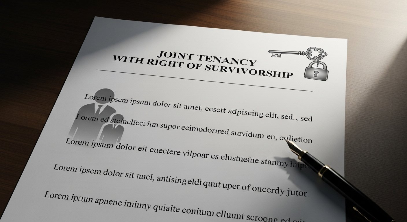 Joint Tenancy with Right of Survivorship